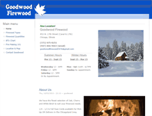 Tablet Screenshot of goodwoodfirewood.com